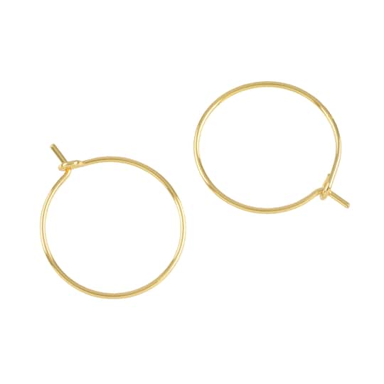 20mm Ear Wire Beading Hoops